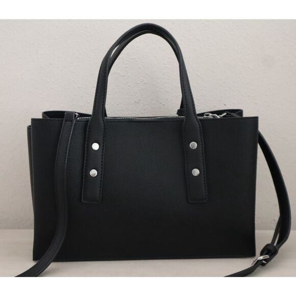 DKNY R53DAN01 Black PU Leather Marla Triple Compartment Shoulder/X-body Bag - Picture 14 of 16